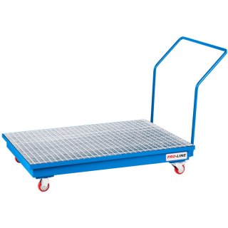 Wanna ociekowa wychwytowa pod 2 beczki 200l PRO-LINE 1210x810x981mm mobilna