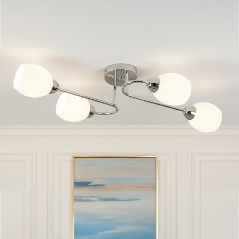 Lampa sufitowa KING CHROME 4xE27