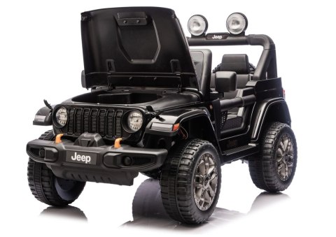 Pojazd Na Akumulator Jeep Rubicon 4x4 DK-JWR556 4x200W 24V Czarny