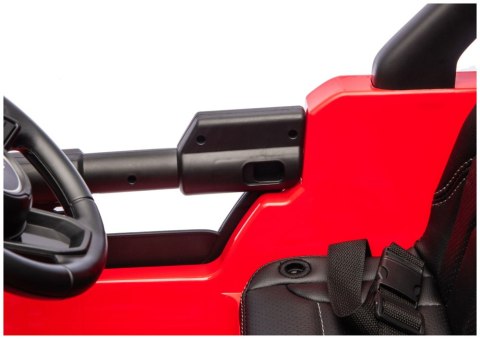 Pojazd Na Akumulator Jeep Rubicon 4x4 DK-JWR556 4x200W 24V Czerwony
