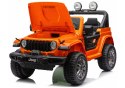 Pojazd Na Akumulator Jeep Rubicon 4x4 DK-JWR556 4x200W 24V Pomarańczowy