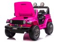 Pojazd Na Akumulator Jeep Rubicon 4x4 DK-JWR556 4x200W 24V Różowy