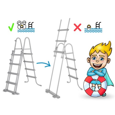 Basen ogrodowy stelażowy 366 x 122 cm 18w1 Bestway 56420