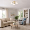 Lampa sufitowa CLARA GOLD 3xE27