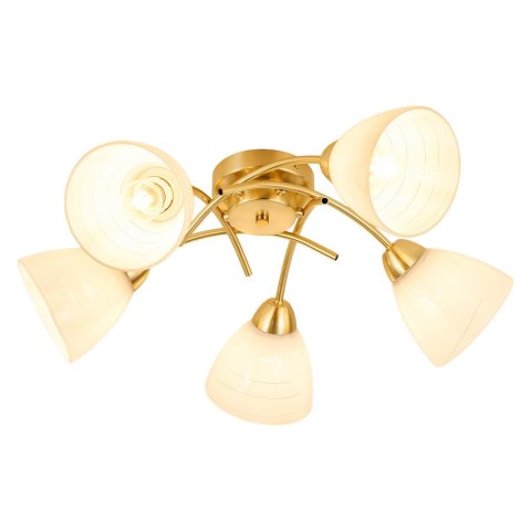 Lampa sufitowa CLARA GOLD 5xE27
