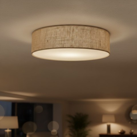 Lampa sufitowa Marshall 3xE27 Ø50cm Biały/Brąz