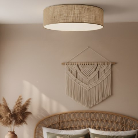 Lampa sufitowa Marshall 3xE27 Ø50cm Biały/Brąz