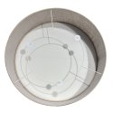 Lampa sufitowa Marshall 3xE27 Ø50cm Biały/Brąz