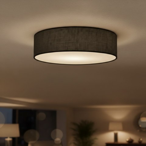Lampa sufitowa Marshall 3xE27 Ø50cm Biały/Czarny