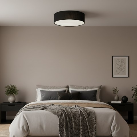 Lampa sufitowa Marshall 3xE27 Ø50cm Biały/Czarny