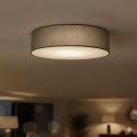 Lampa sufitowa Marshall 3xE27 Ø50cm Biały/Szary