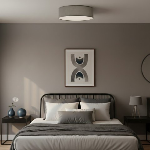 Lampa sufitowa Marshall 3xE27 Ø50cm Biały/Szary