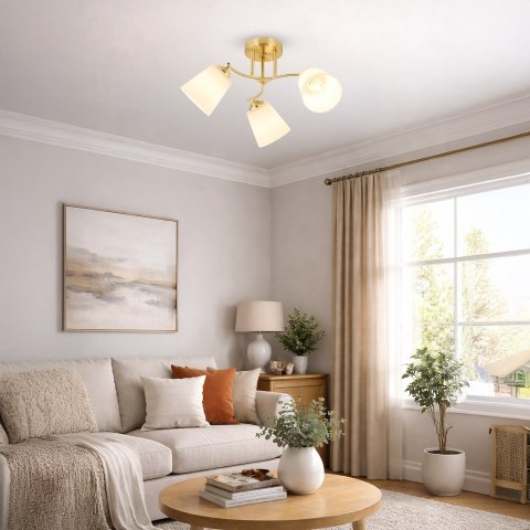 Lampa sufitowa PAFOS GOLD 3xE27