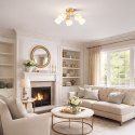 Lampa sufitowa PAFOS GOLD 5xE27