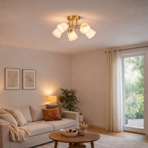Lampa sufitowa PAFOS GOLD 5xE27