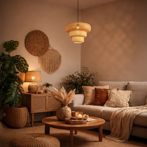 Lampa wisząca Tulum 1xE27