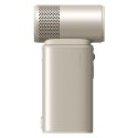 Mini dmuchawa przenośny wiatrak 5w1 9000mAh USB - brązowy