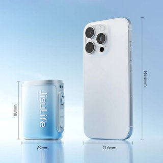 Mini wentylator wiatrak przenośny ze smyczą 4500mAh - niebieski