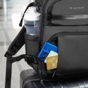Plecak podróżny do samolotu z kieszenią na laptop 20l 40x20x25 cm - czarny