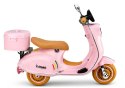 Skuter Na Akumulator Vespa XW-05 35W Różowy