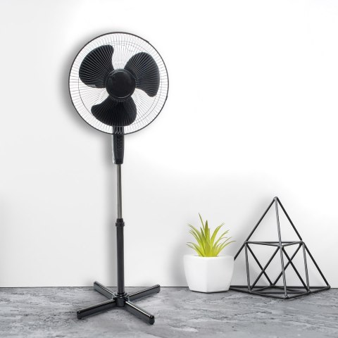 WENTYLATOR STOJĄCY EKO-LIGHT 16'' CZARNY
