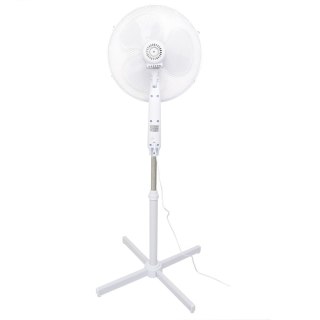 WENTYLATOR STOJĄCY EKO-LIGHT Z PILOTEM 16''BIAŁY