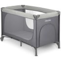 Łóżeczko turystyczne + materac + torba125 x 65 x 78 cm RK-240 jasno szare
