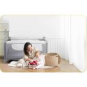 Łóżeczko turystyczne + materac + torba125 x 65 x 78 cm RK-240 jasno szare