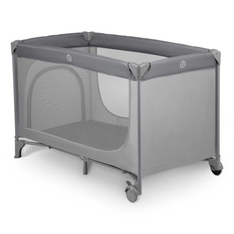 Łóżeczko turystyczne + materac + torba125 x 65 x 78 cm RK-240 szare