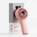 Mini wentylator wiatrak ręczny 3600mAh USB-C - różowy