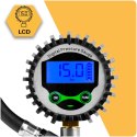 Pistolet do pompowania kół z manometrem cyfrowy wyświetlacz elektroniczny Humberg HM-260