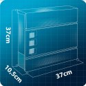 Skrzynka na listy 37x37x10,5 cm antracyt HM-863