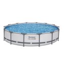 Basen ogrodowy stelażowy 427 x 84 cm 17w1 Bestway 56595 + maszynka do baniek GRATIS