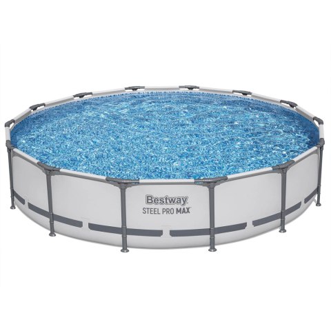 Basen ogrodowy stelażowy 427 x 84 cm zestaw 17w1 Bestway 56595