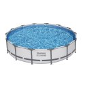 Basen ogrodowy stelażowy 427 x 84 cm zestaw 17w1 Bestway 56595
