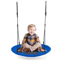 Huśtawka ogrodowa bocianie gniazdo 100 cm niebieska ECOTOYS