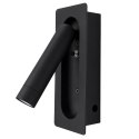 Kinkiet podtynkowy Inn 3W LED 3000K Czarny