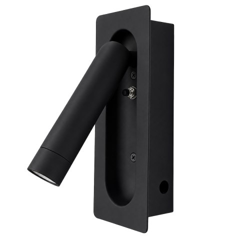 Kinkiet podtynkowy Inn 3W LED 3000K Czarny
