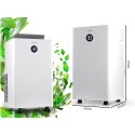 Klimatyzator przenośny z uszczelką 14000 BTU osuszacz grzanie WiFi 37l/24h Berdsen BD-584