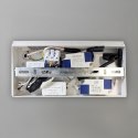 Lampa nocna z półką Shelf Led 4W+5W+2W prawa Biały