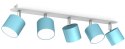 Lampa sufitowa Dixie 5xGX53 Niebieski/Biały