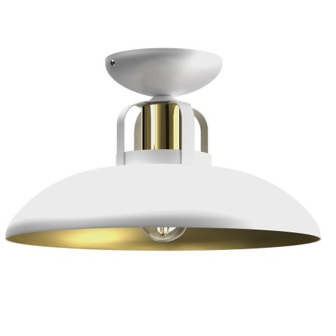 Lampa sufitowa Felix 1xE27 Biały/Złoty