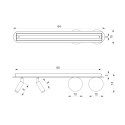 Lampa sufitowa SIRIO 4xG9