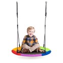 Huśtawka ogrodowa bocianie gniazdo 100 cm kolorowa ECOTOYS