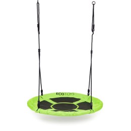 Huśtawka ogrodowa bocianie gniazdo 100 cm zielona ECOTOYS