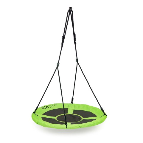 Huśtawka ogrodowa bocianie gniazdo 100 cm zielona ECOTOYS
