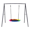 Huśtawka ogrodowa dla dzieci bocianie gniazdo 100 cm stalowy stelaż ECOTOYS