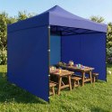 Pawilon ogrodowy eventowy automatyczny samorozkładalny namiot 3x3 m niebieski MultiGarden