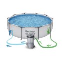 Basen ogrodowy stelażowy 305 x 76 cm zestaw 17w1 Bestway 56408