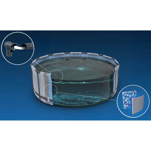 Basen ogrodowy stelażowy 457 x 122 cm 18w1 Bestway 56438